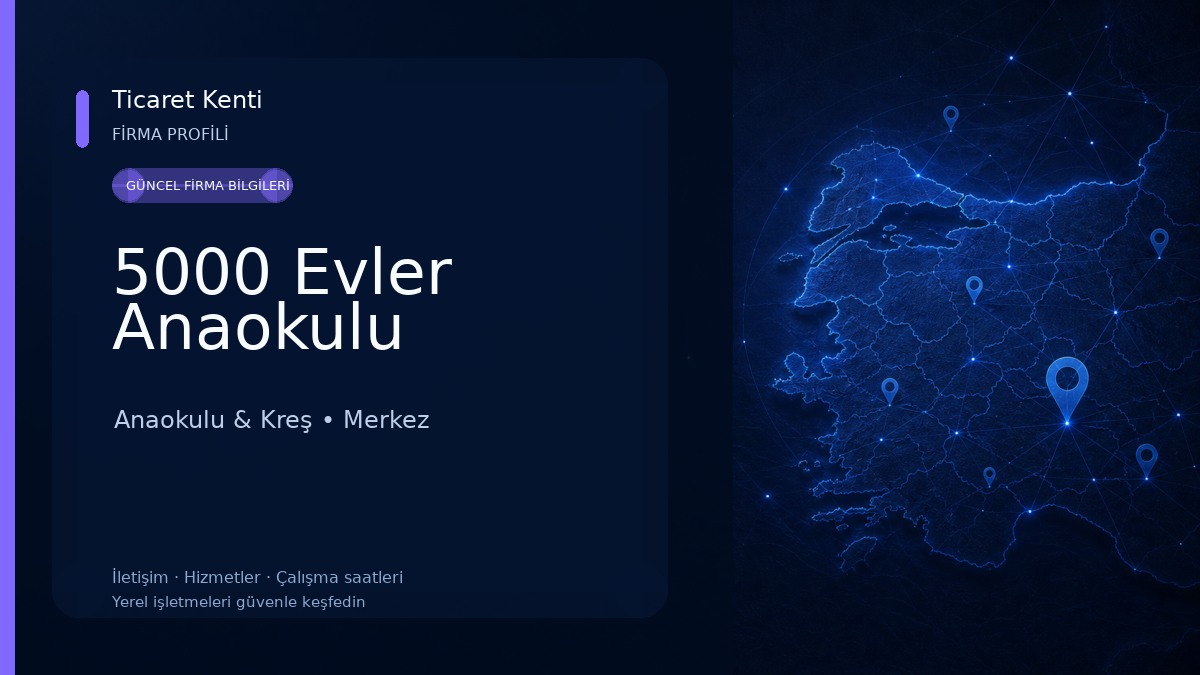 5000 Evler Anaokulu