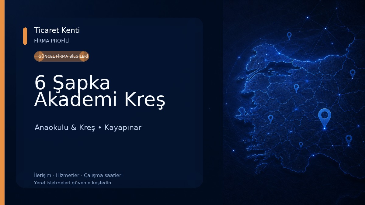 6 Şapka Akademi Kreş Anaokulu & Kreş