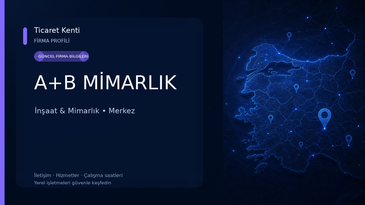 A+B MİMARLIK İnşaat & Mimarlık