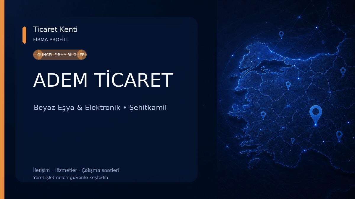 ADEM TİCARET Beyaz Eşya & Elektronik