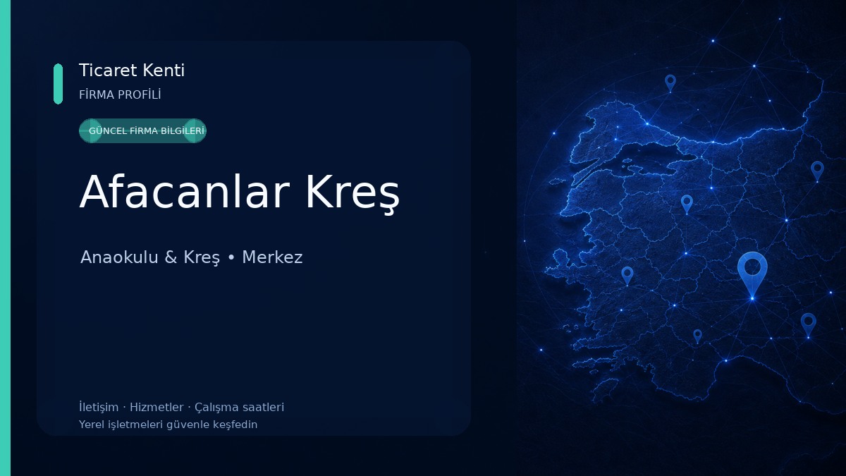 Afacanlar Kreş Anaokulu & Kreş