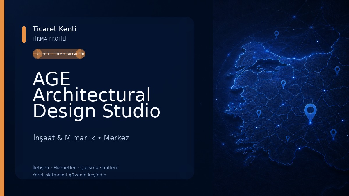 AGE Architectural Design Studio İnşaat & Mimarlık