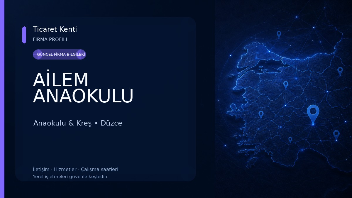 AİLEM ANAOKULU Anaokulu & Kreş