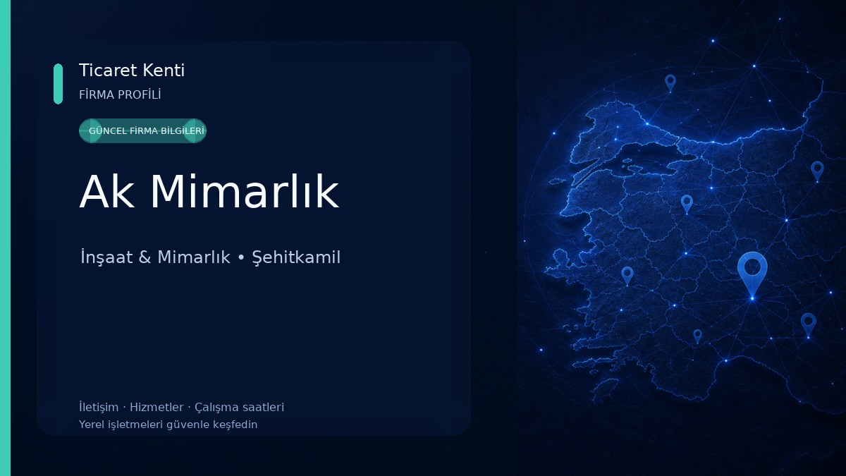 Ak Mimarlık İnşaat & Mimarlık