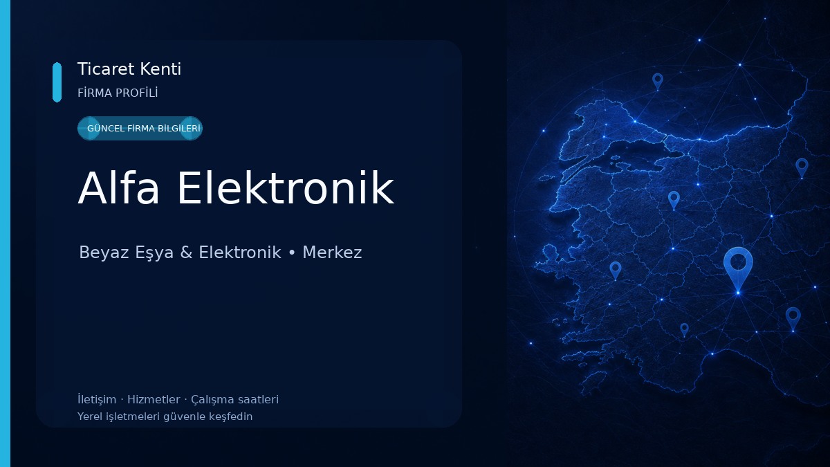 Alfa Elektronik