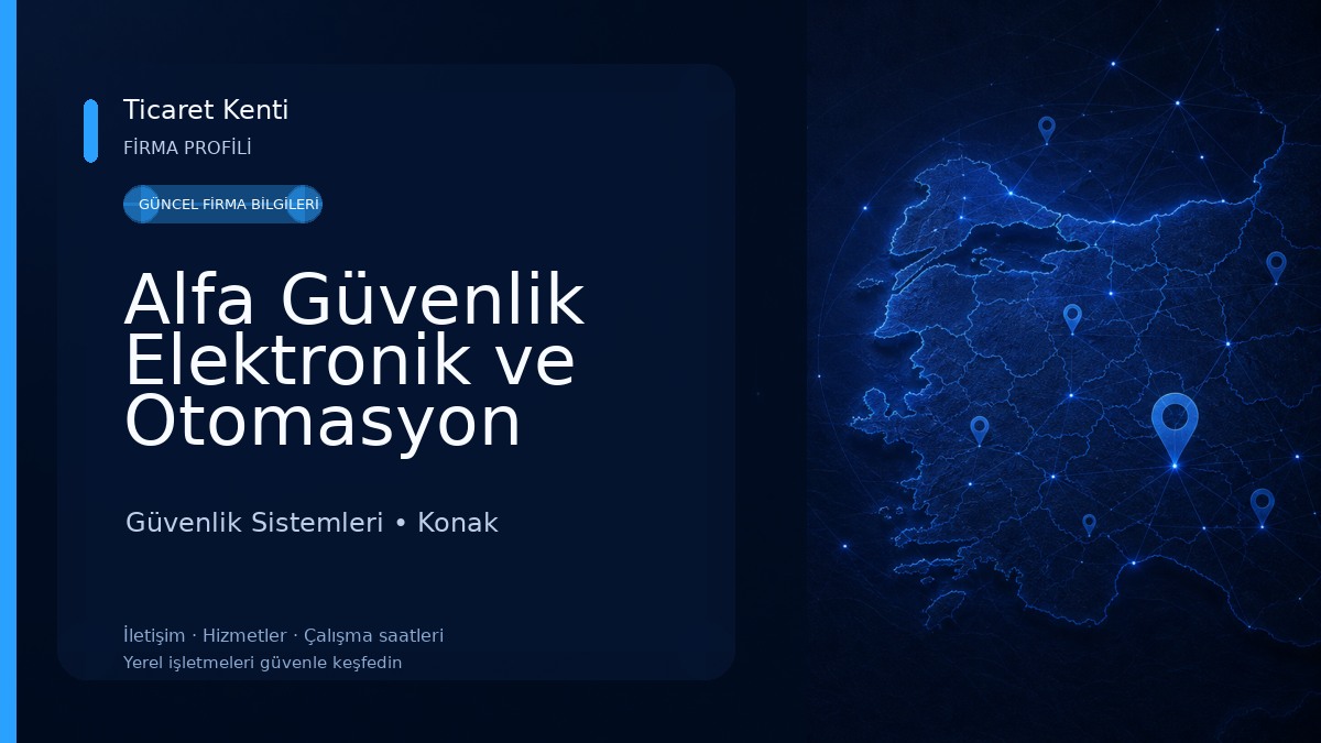 Alfa Güvenlik Elektronik ve Otomasyon Sistemleri Güvenlik Sistemleri