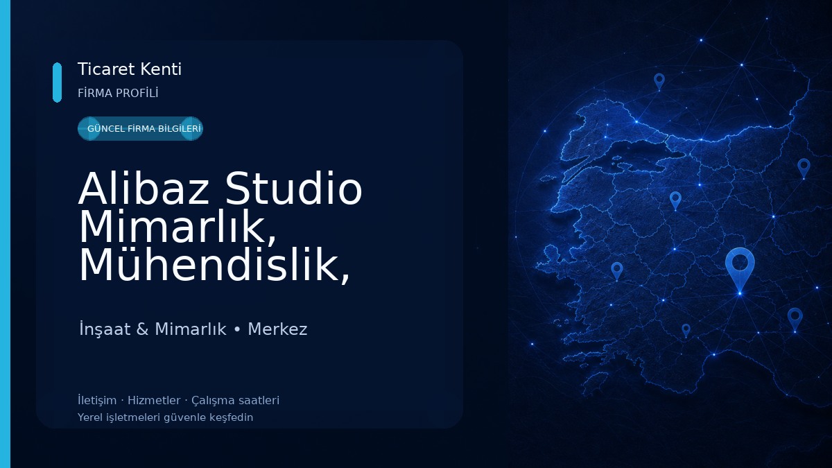 Alibaz Studio Mimarlık, Mühendislik, Peyzaj 