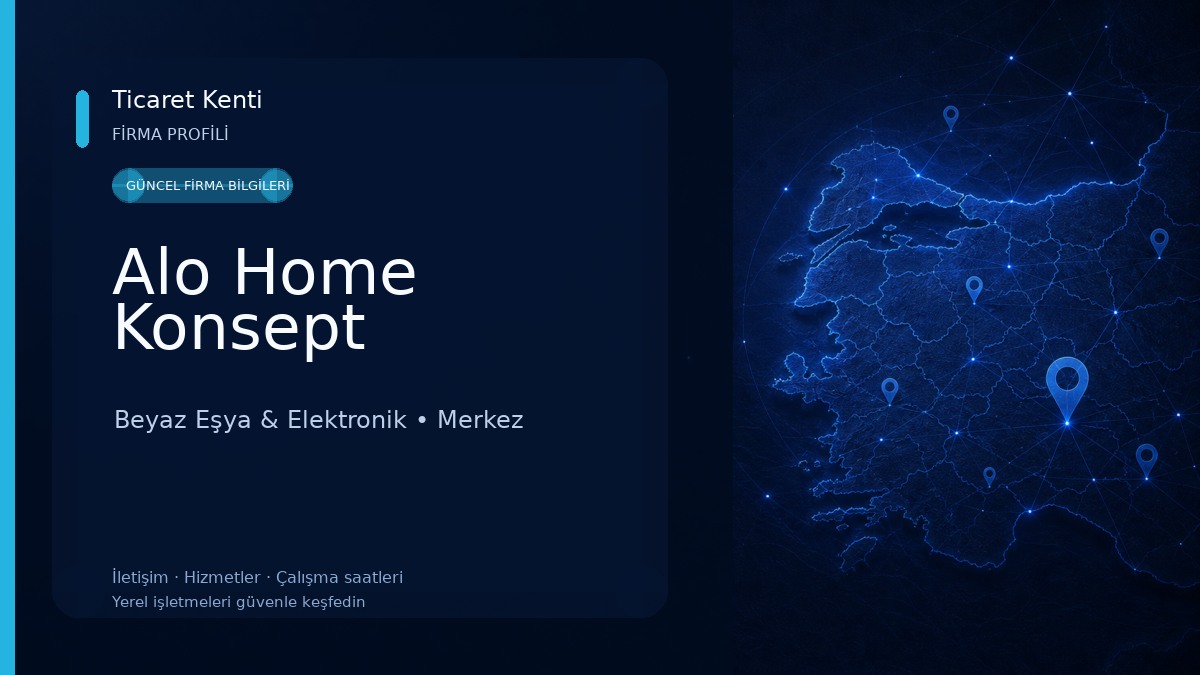 Alo Home Konsept Beyaz Eşya & Elektronik