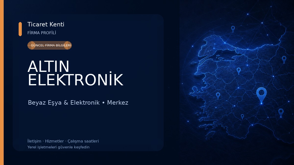 ALTIN ELEKTRONİK