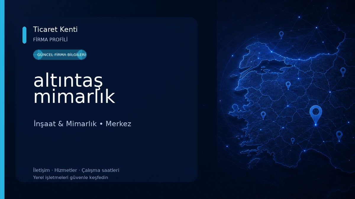 altıntaş mimarlık
