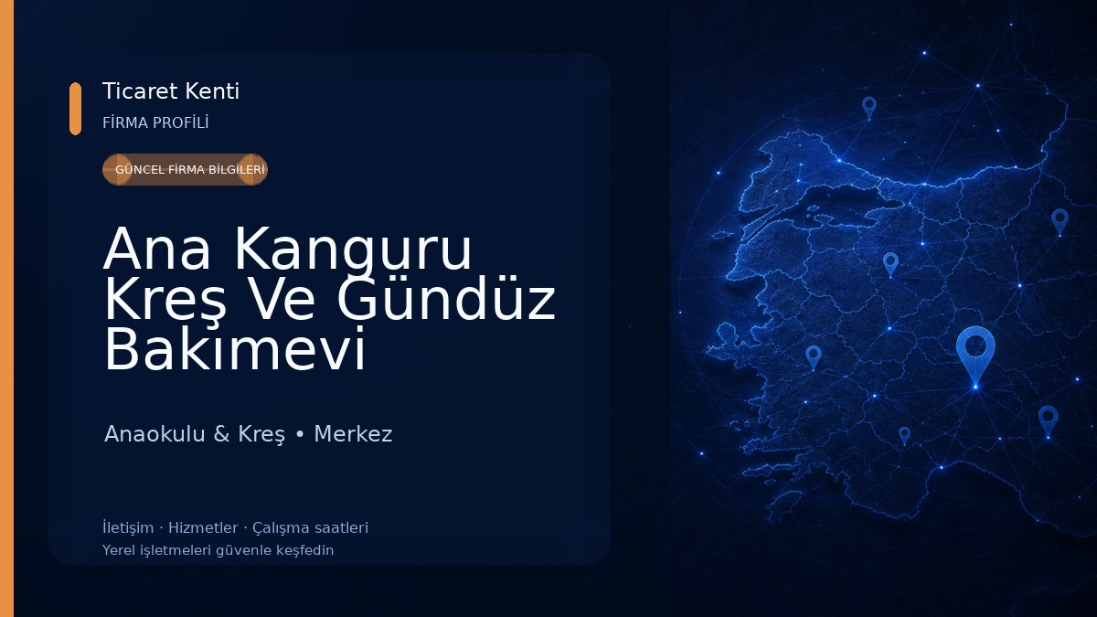 Ana Kanguru Kreş Ve Gündüz Bakımevi