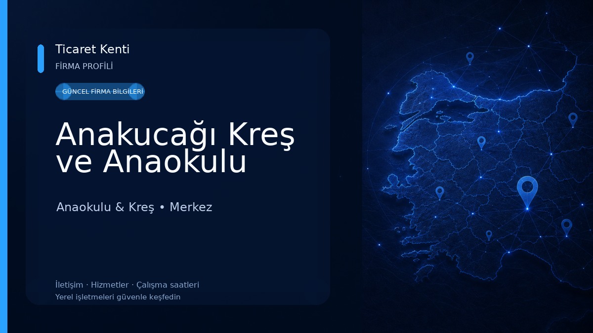 Anakucağı Kreş ve Anaokulu Anaokulu & Kreş