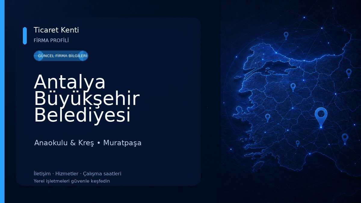 Antalya Büyükşehir Belediyesi Yenigün Kreş