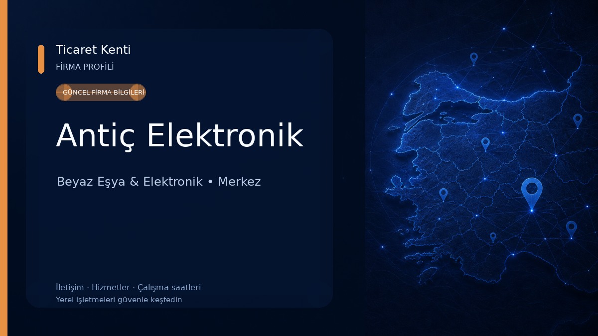 Antiç Elektronik 