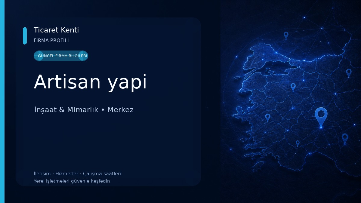 Artisan yapi 