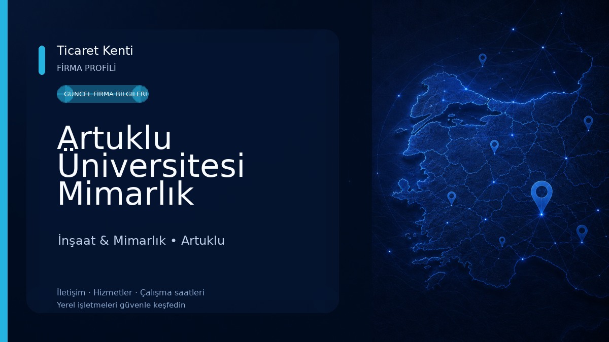 Artuklu Üniversitesi Mimarlık Fakültesi İnşaat & Mimarlık