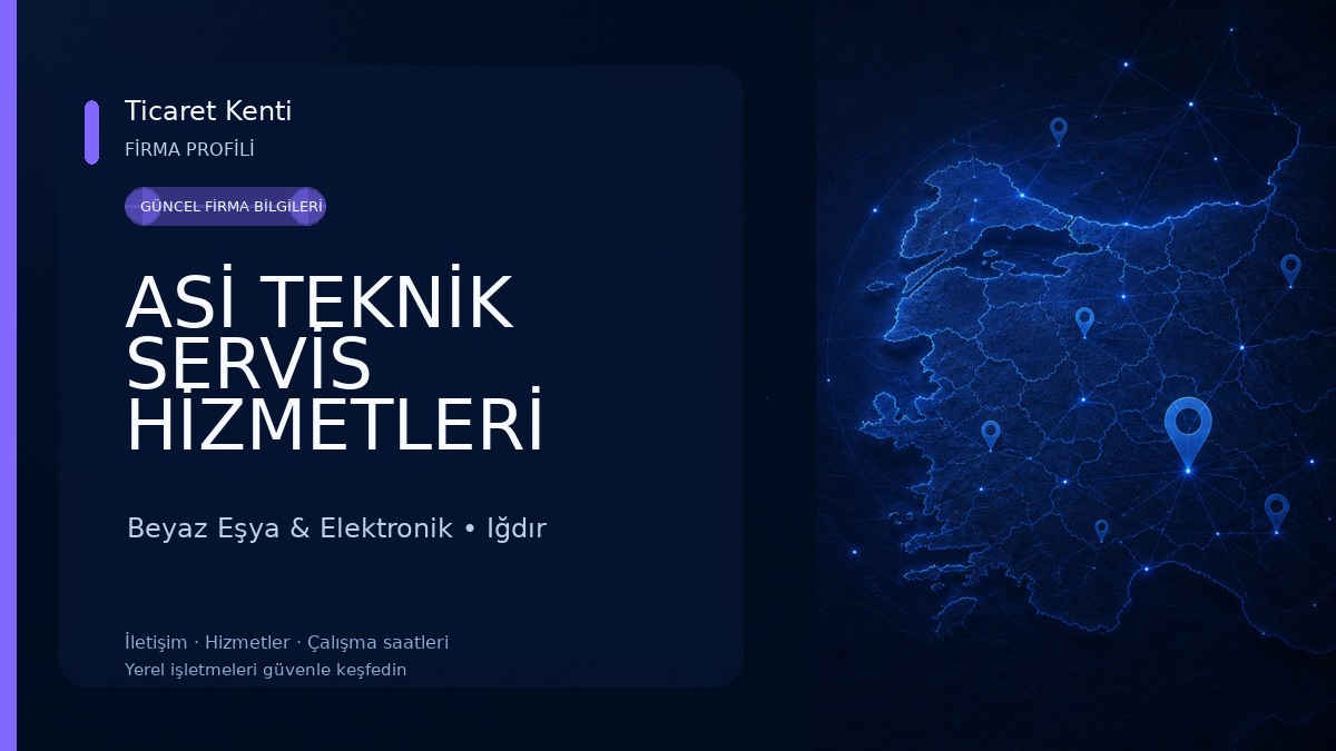 ASİ TEKNİK SERVİS HİZMETLERİ