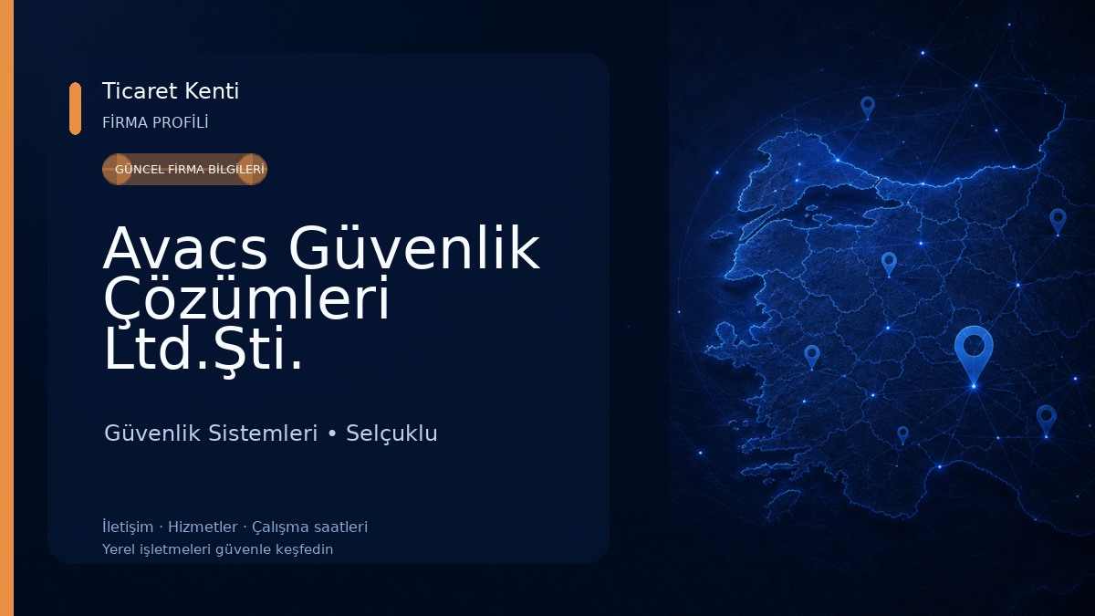 Avacs Güvenlik Çözümleri Ltd.Şti. Güvenlik Sistemleri