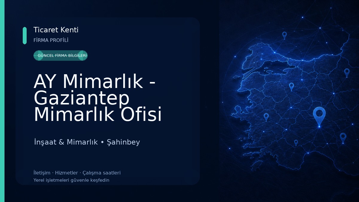 AY Mimarlık - Gaziantep Mimarlık Ofisi İnşaat & Mimarlık