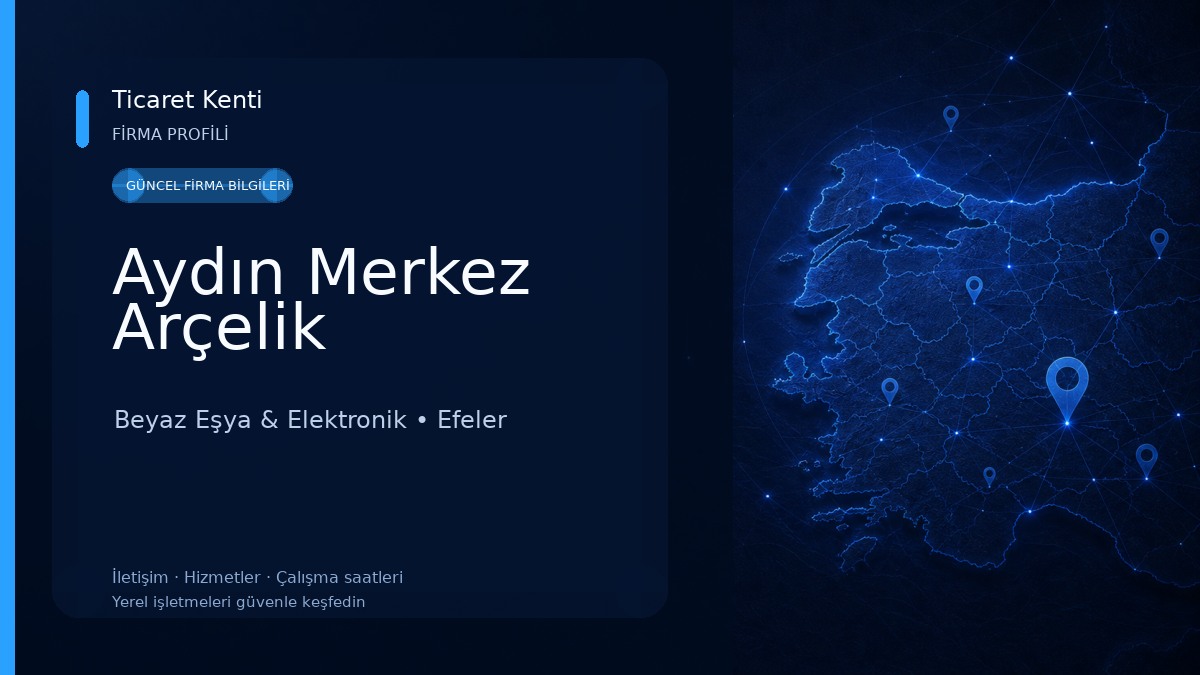 Aydın Merkez Arçelik Beyaz Eşya & Elektronik