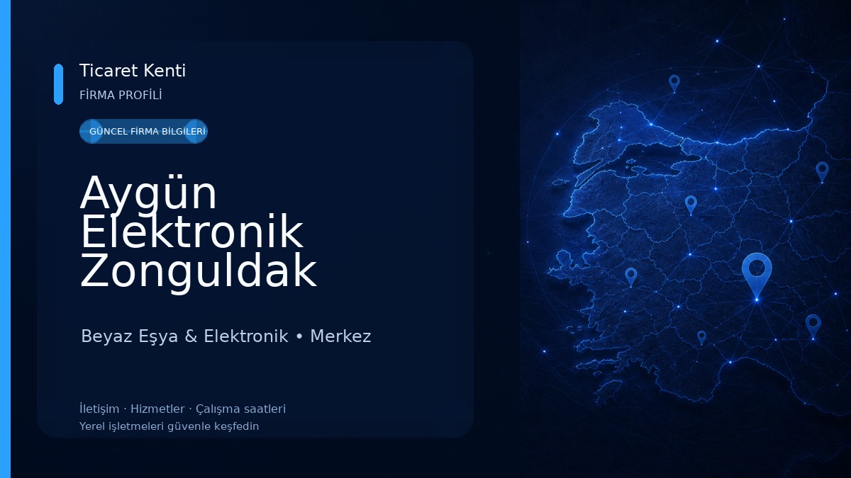 Aygün Elektronik Zonguldak Beyaz Eşya & Elektronik