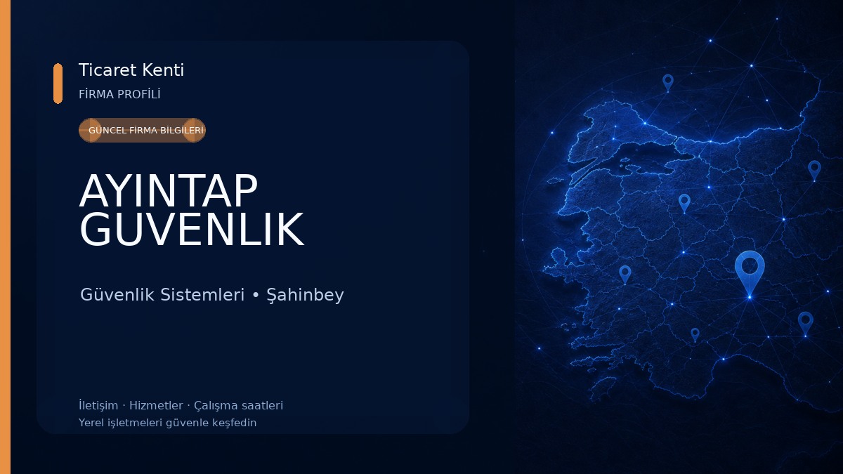 AYINTAP GUVENLIK Güvenlik Sistemleri