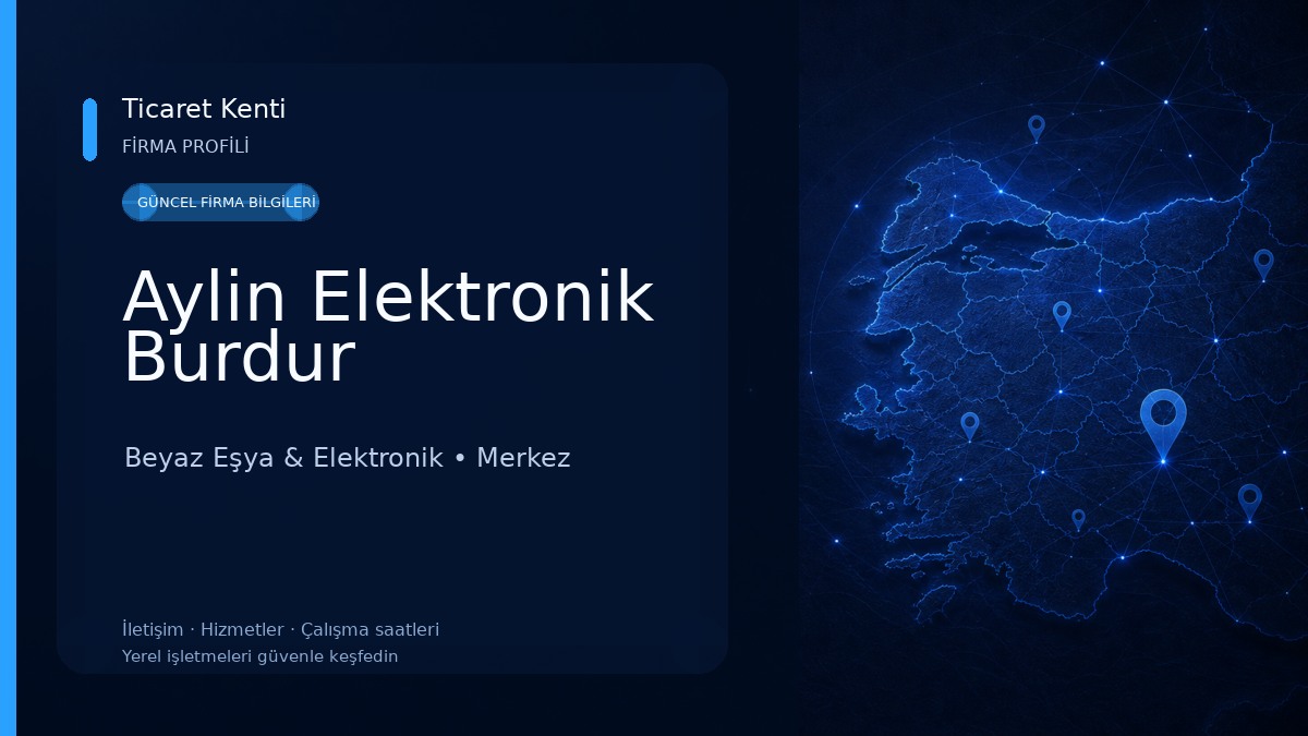 Aylin Elektronik Burdur 