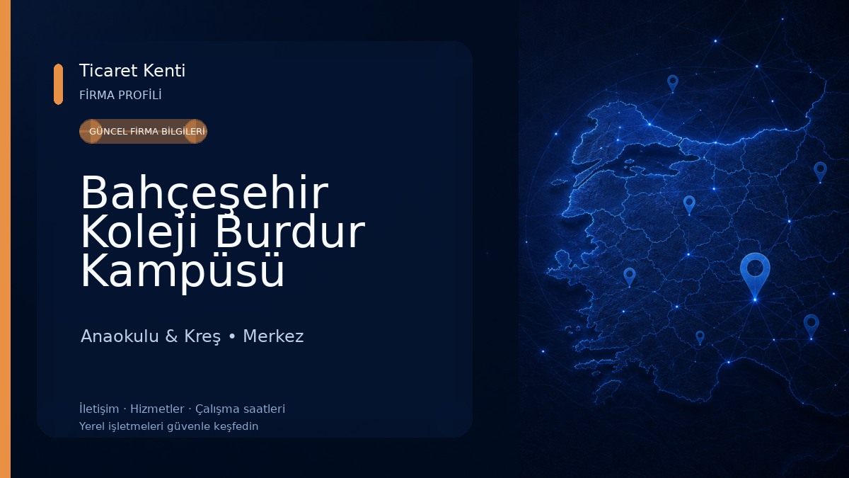 Bahçeşehir Koleji Burdur Kampüsü