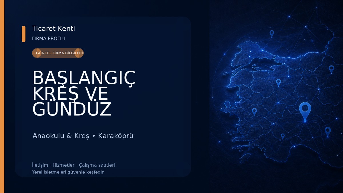 BAŞLANGIÇ KREŞ VE GÜNDÜZ BAKIMEVİ Anaokulu & Kreş