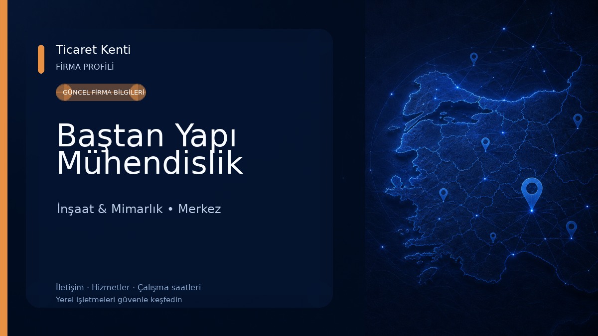 Baştan Yapı Mühendislik 