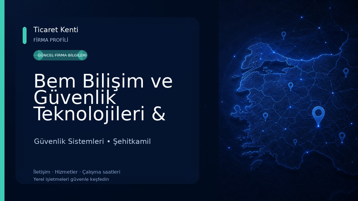 Bem Bilişim ve Güvenlik Teknolojileri & Kamera & Alarm & Bilgisayar Sistemleri