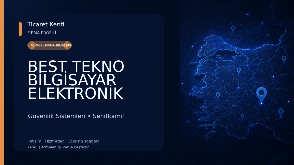 BEST TEKNO BİLGİSAYAR ELEKTRONİK GÜVENLİK SİSTEMLERİ GAZİANTEP Güvenlik Sistemleri