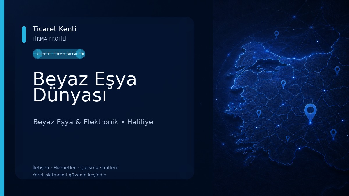 Beyaz Eşya Dünyası Beyaz Eşya & Elektronik