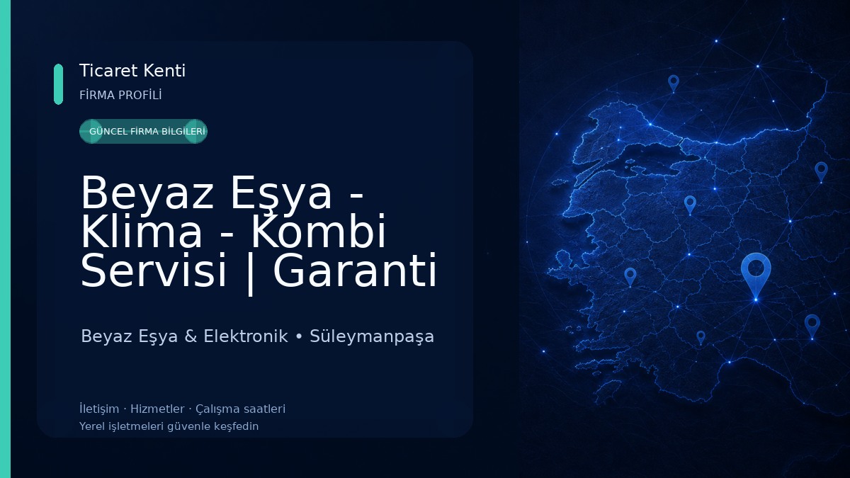 Beyaz Eşya - Klima - Kombi Servisi | Garanti Teknik