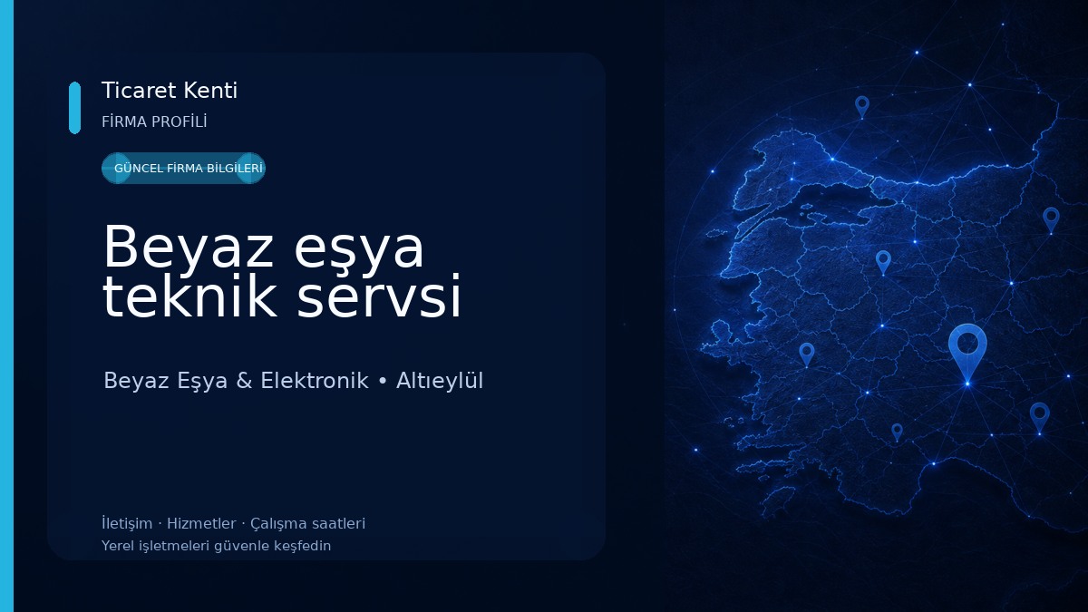 Beyaz eşya teknik servsi Beyaz Eşya & Elektronik
