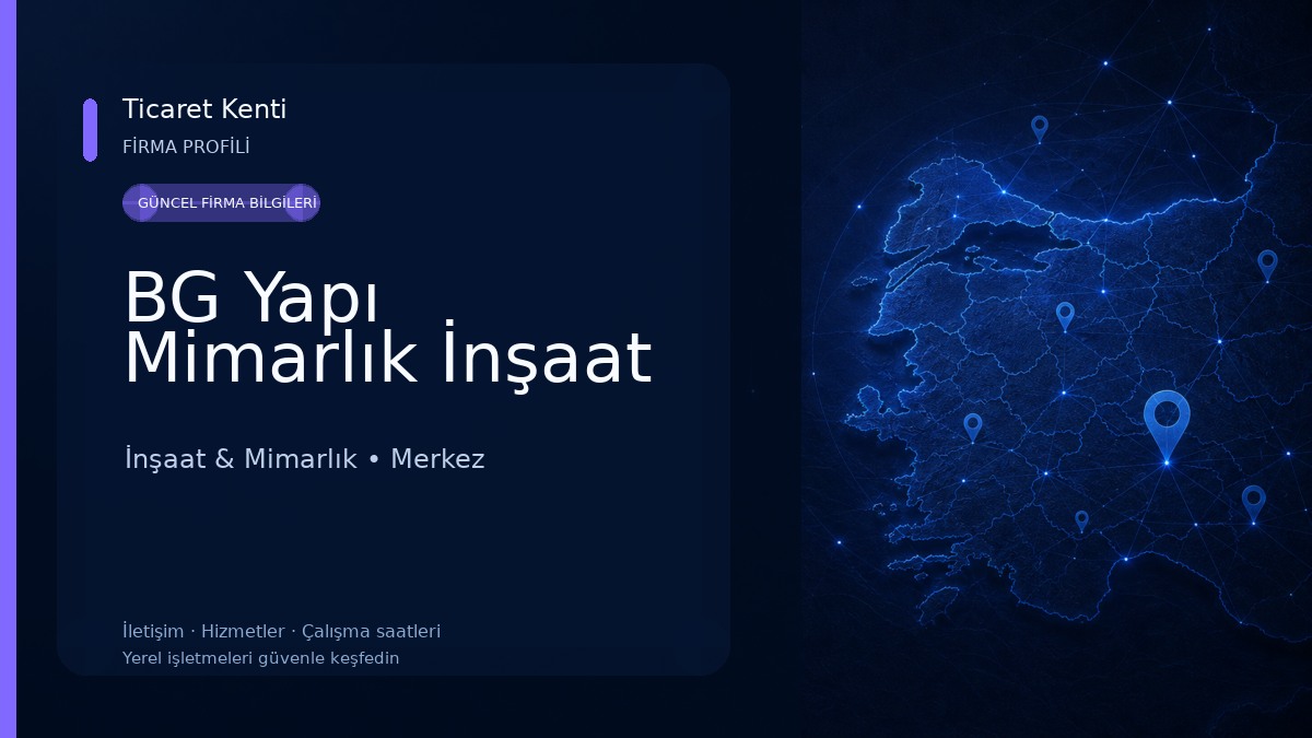 BG Yapı Mimarlık İnşaat İnşaat & Mimarlık