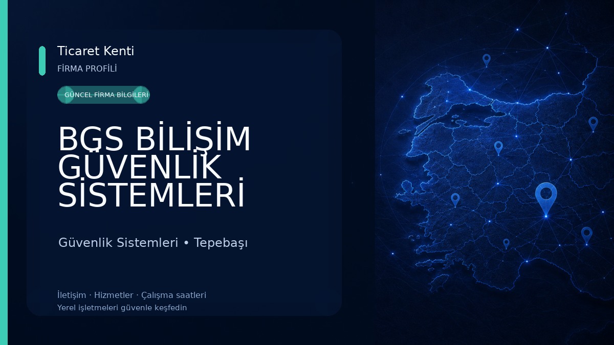BGS BİLİŞİM GÜVENLİK SİSTEMLERİ Güvenlik Sistemleri