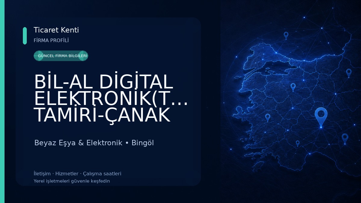 BİL-AL DİGİTAL ELEKTRONİK(TELEVİZYON TAMİRİ-ÇANAK ANTEN-UYDU-LED değişim ses sistemleri) ELEKTRONİK SERVİS Beyaz Eşya & Elektronik