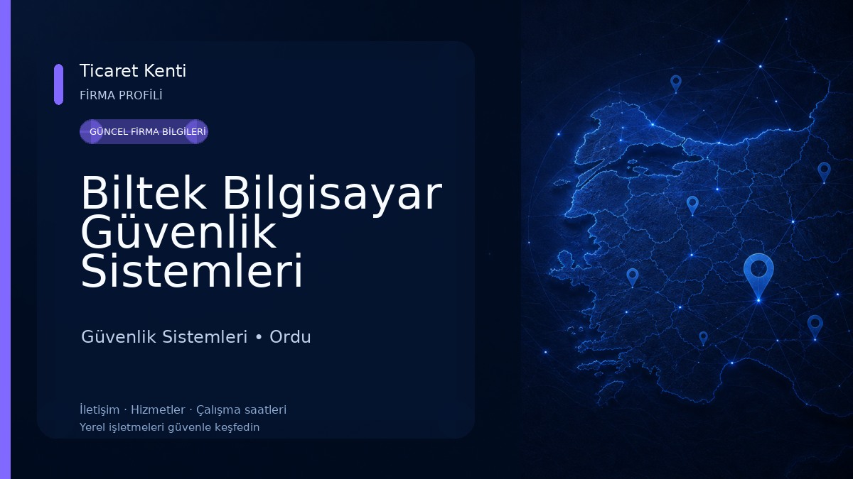 Biltek Bilgisayar Güvenlik Sistemleri