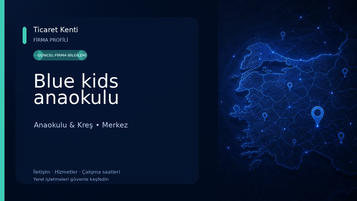 Blue kids anaokulu Anaokulu & Kreş