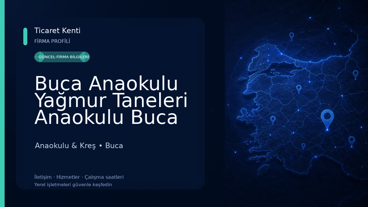 Buca Anaokulu Yağmur Taneleri Anaokulu Buca Kreş Anaokulu & Kreş