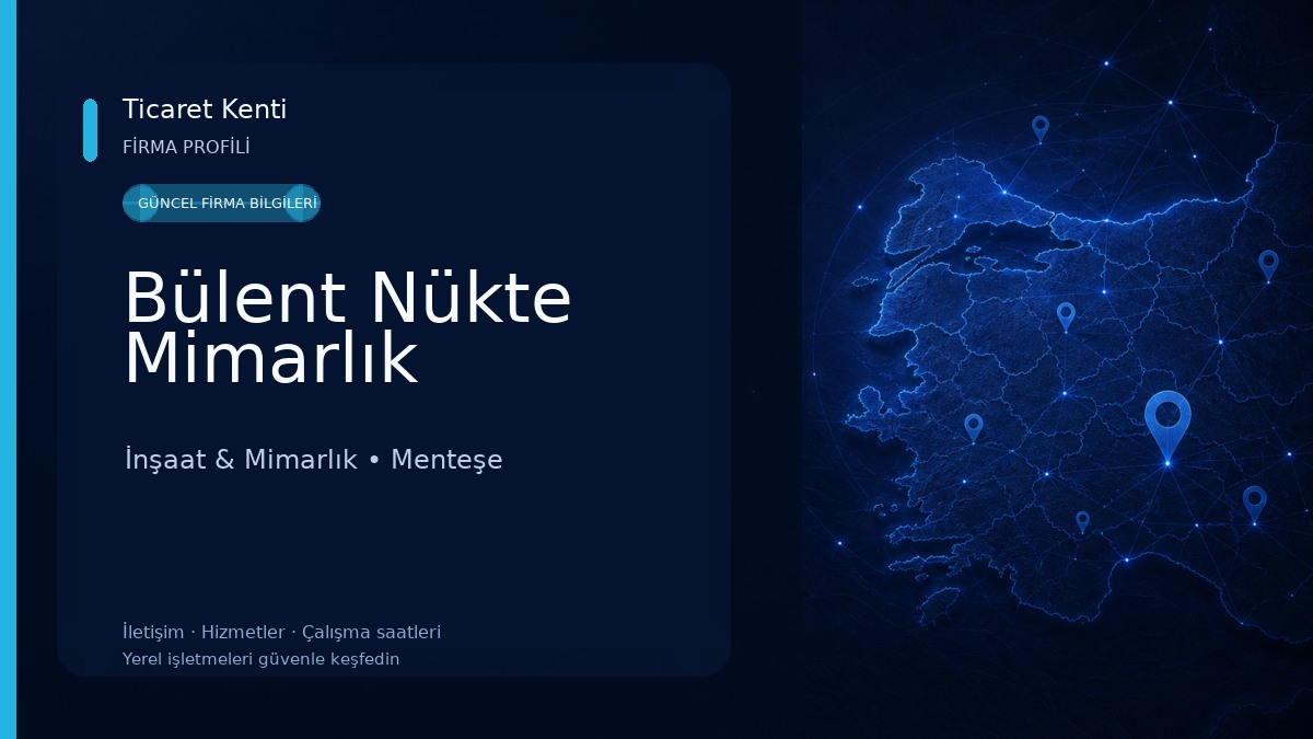 Bülent Nükte Mimarlık İnşaat & Mimarlık