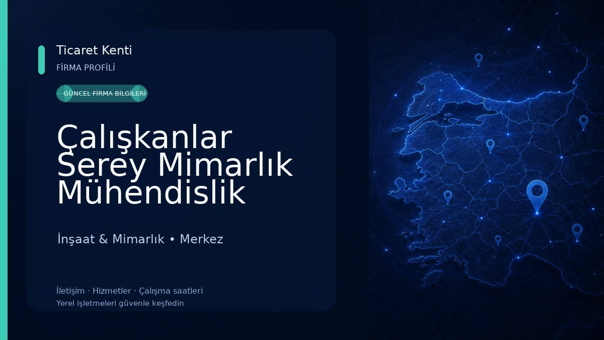 Çalışkanlar Serey Mimarlık Mühendislik Doğalgaz