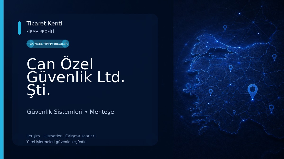 Can Özel Güvenlik Ltd. Şti.