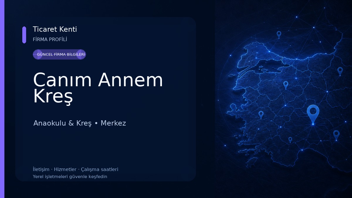 Canım Annem Kreş Anaokulu & Kreş