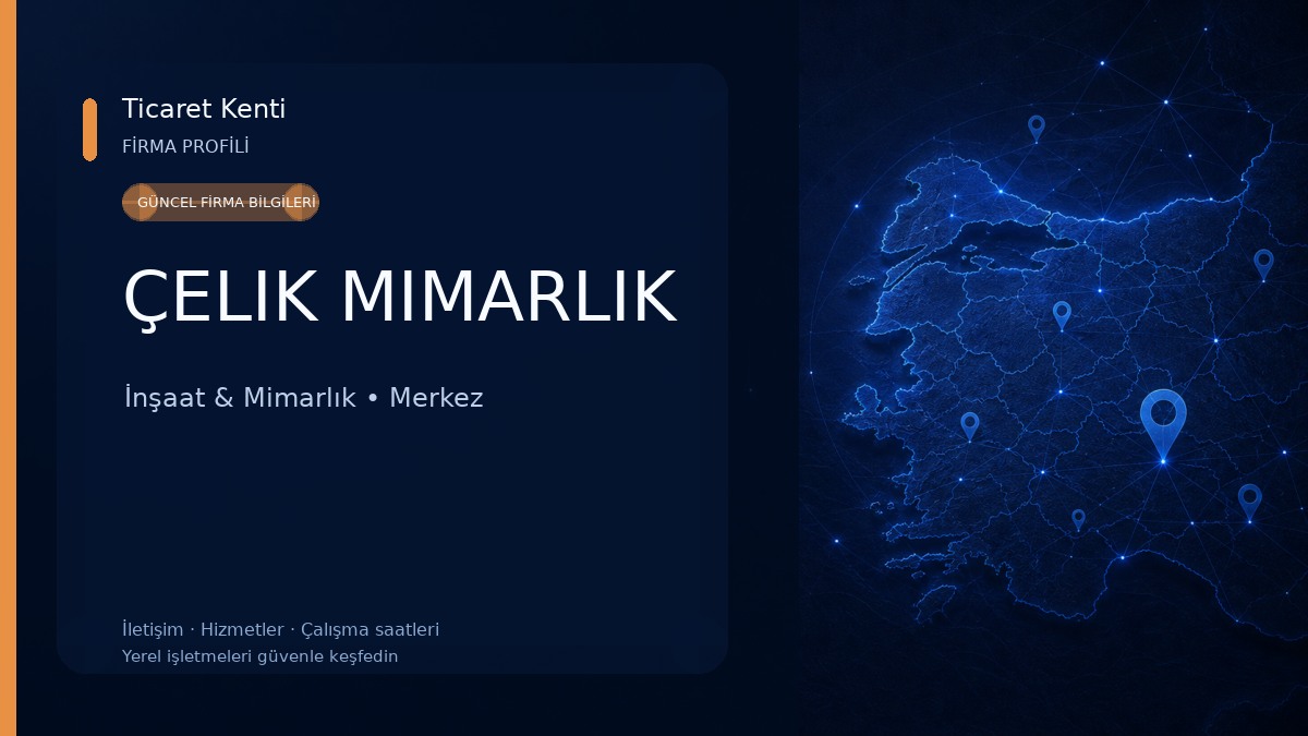 ÇELIK MIMARLIK İnşaat & Mimarlık
