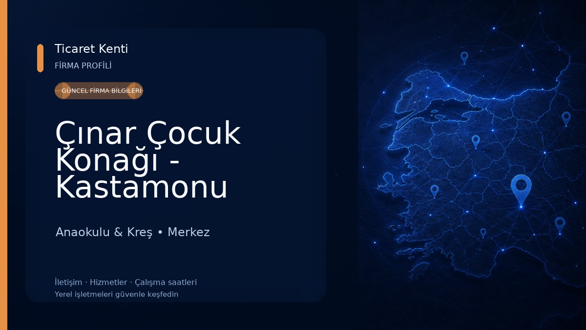 Çınar Çocuk Konağı - Kastamonu Oyun Grubu 