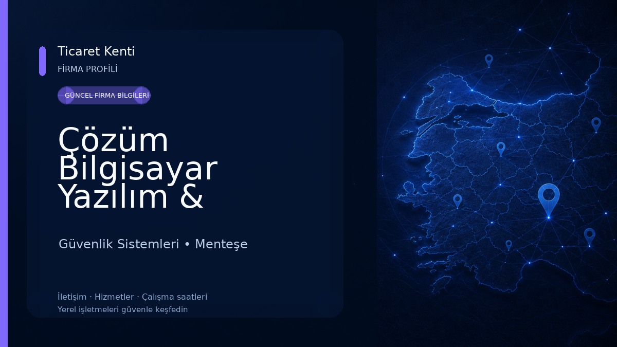 Çözüm Bilgisayar Yazılım & Güvenlik Sistemleri