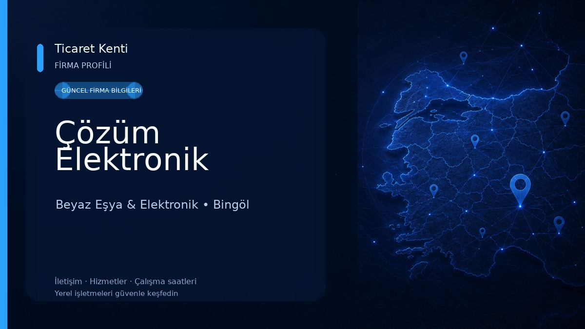 Çözüm Elektronik Beyaz Eşya & Elektronik
