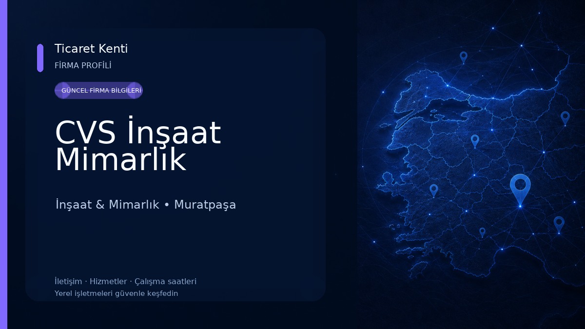 CVS İnşaat Mimarlık İnşaat & Mimarlık